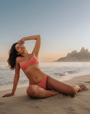 Prainha Leopard Candy Top