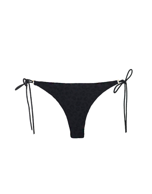 Rio Leopard Black Botton