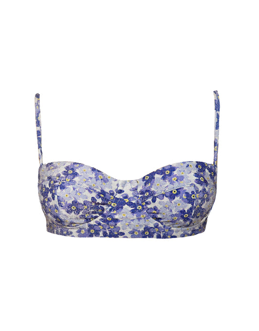 Joa Blue Garden Top