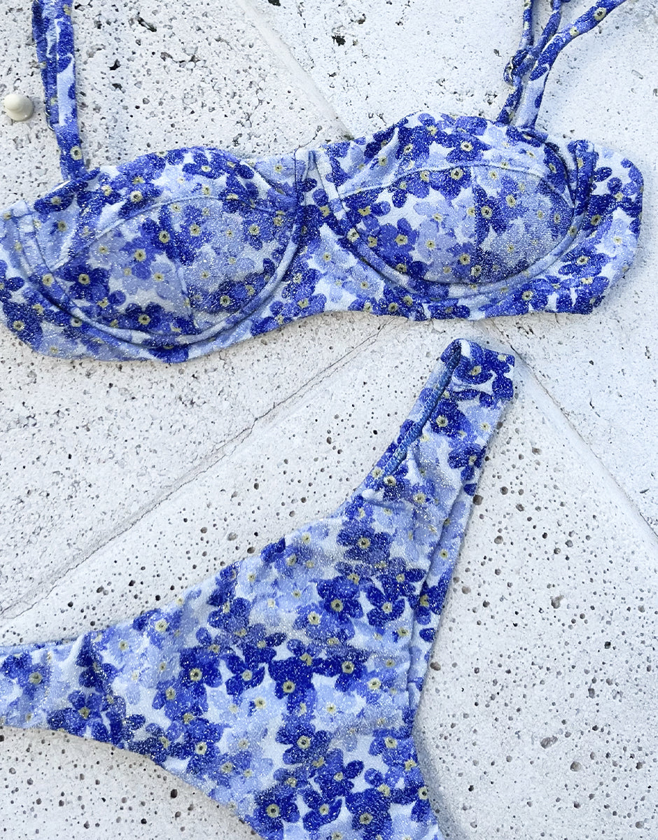 Joa Blue Garden Top